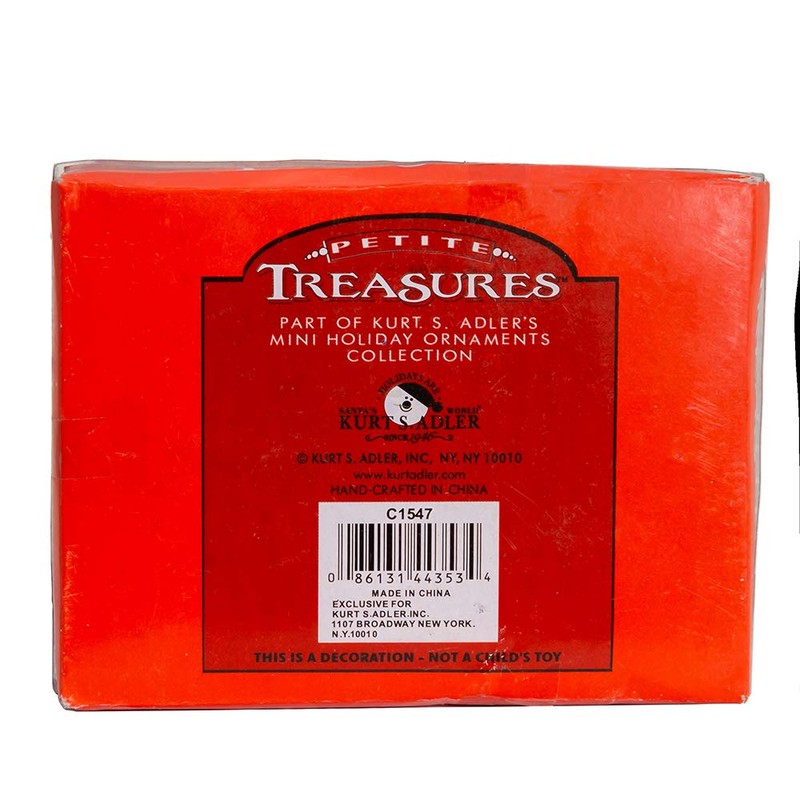 Kurt S. Adler C1547 Ornament Set, Silver, 12 Count