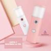 Importeek Difusor Humidificador Facial Sanitizante Recargable Portatil