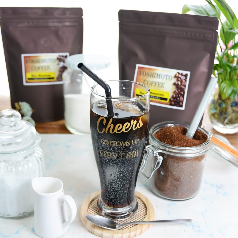 Yoshimoto Coffee Beans Blue Mountain No.1 Straight Coffee, Okinawa, Home-Roasted,