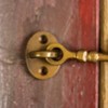 Antikas - Brass Patinated Storm Hook - 7.5 cm