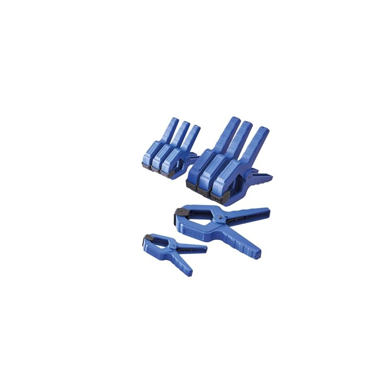 Faithfull 8 Piece Spring Clamp Set: 4 x 50mm 4