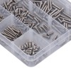 400Pcs Riveting Screw Kit Pull Electric Welding Stainless Steel Fastener