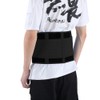 Breathable Mesh Support Exercise Belt Adjustable Waistband Fitness Waist ProtectorBlack
