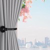 Meplait 2 Pack Curtain Holdbacks, Coin Lantern Curtain Holdbacks Curtain