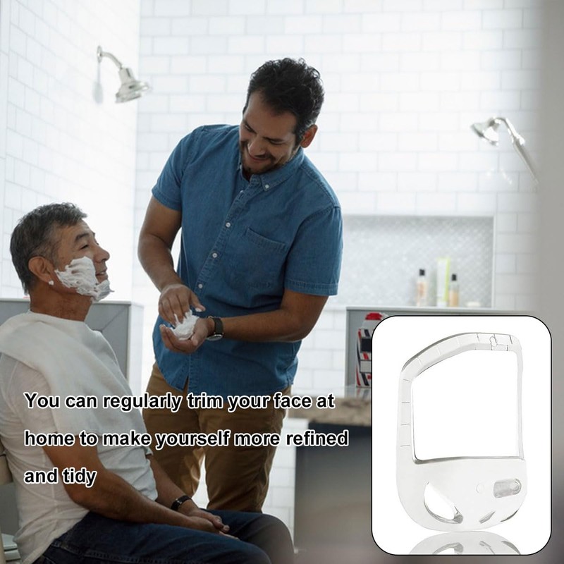 Beard Shaper Stencil, Beard Shaping and Styling Tool, Shaping Tool,