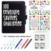 „ÄêFaddish„Äë100 envelope savings books + unlimited writing pencils for easy