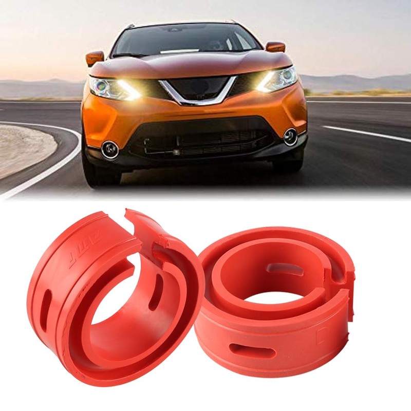 Sarini 2Pcs Automotive Coil Spring Buffer Car Rubber Shock Absorber
