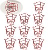 Happy Tree (10 Pack) Red Fire Sprinkler Head Guard Cover