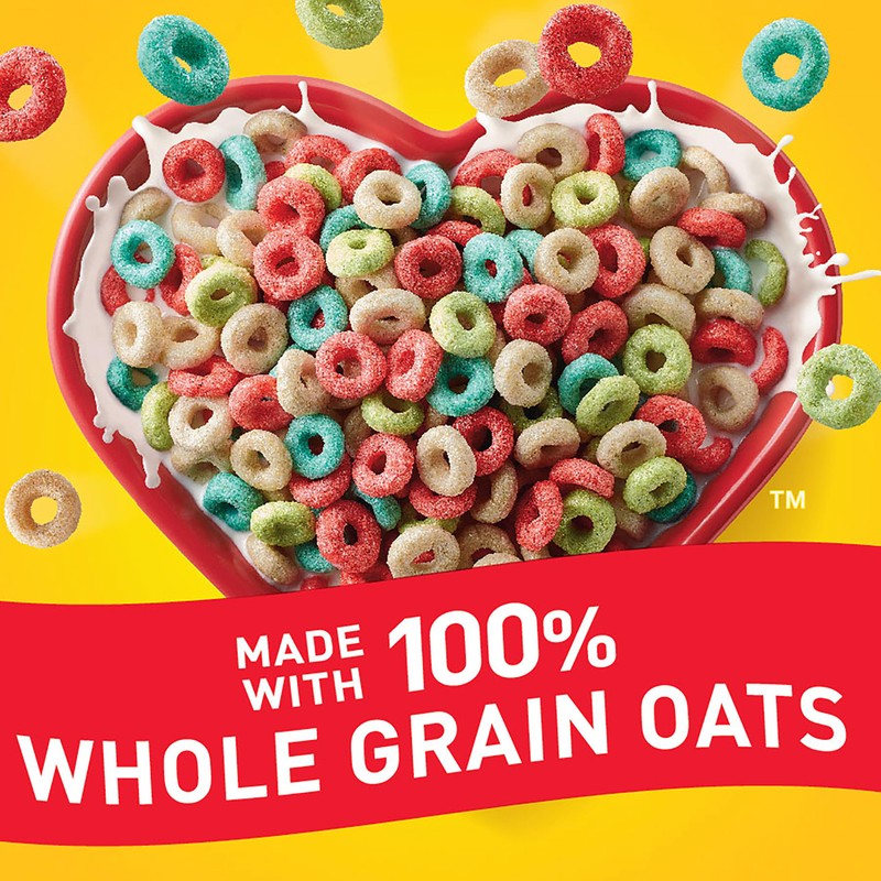 Fruity Cheerios, Heart Healthy Gluten Free Breakfast Cereal, Made with