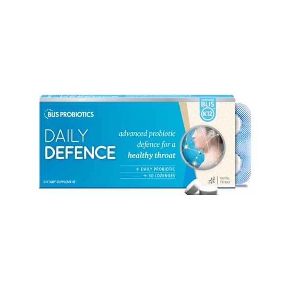 Blis DailyDefence with BLIS K12™ Lozenges 30 - Vanilla