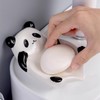 Ceramic Soap Dish with Drain Cute, Embellishments Soap Holder Creative