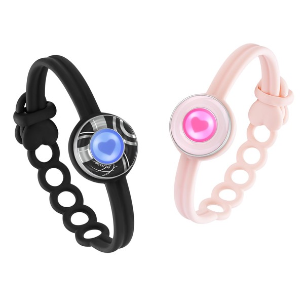 TOTWOO Candy Collection-Long Distance Touch Bracelets, Vibration & Light up