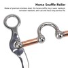 Horse Snaffle Bit Stainless Steel Rose Gold Plated Horse Gag