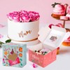 HOWAF 12pcs Happy Mother's Day Cookie Boxes with Window Mothers