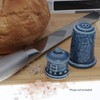 Ceramic Novelty Salt and Pepper Shaker Set - Blue Lighthouse