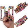 Large Cellulose Acetate Hair Clips for Women Ladies, Textention 4.1inch