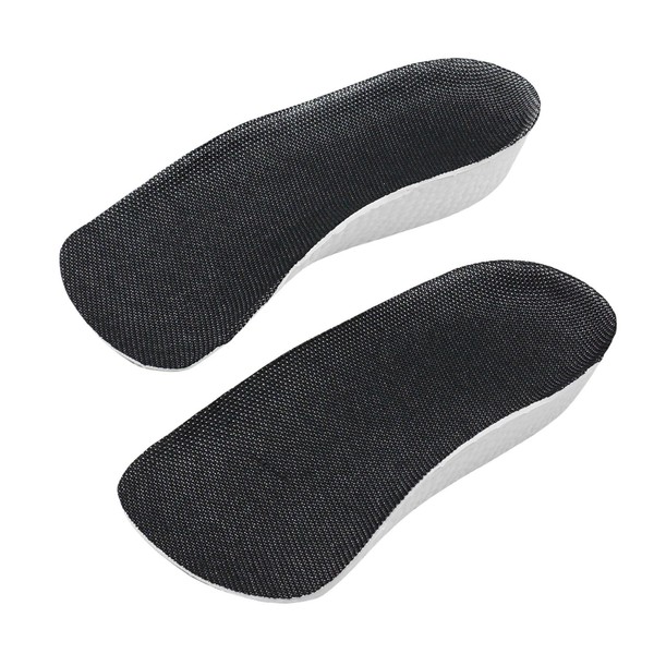 LEIBOCHAO 1 Pair of Shoe Insoles Increase Height 2.5 cm,