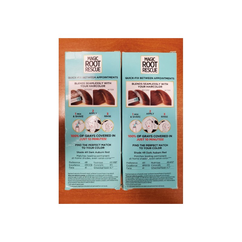 2 Pk: L'OREAL Magic Root Rescue 10 Min Root Coloring
