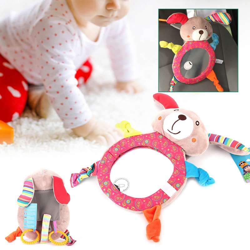 Baby Infant Car Mirror Cute Animal Rearview Toddler Safety Backseat