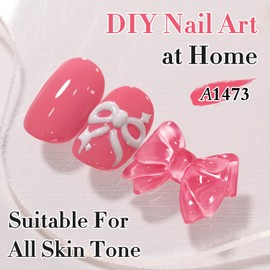 Double Rhythm 0.50 OZ Gel Polish Hema Free Same Color Same Bottle Golden Round Translucent Neutral Natural Milky 15 ML Jelly UV Polish Art DIY at Home (Pink Rose-C1473)