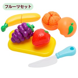 Onda Play Toy Pretend Play Crunchy Fruit & Crunchy Vegetable Set Fruit Vegetable Cutting Kitchen Set Role Play Shopping Play Educational Toy