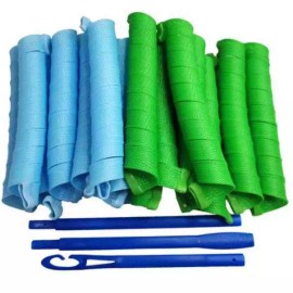 Private Label 40pcs Hair Curlers Spiral Hair Curlers for Long Hair, No Heat Curlers 22inch