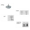 75Pcs Quick Thread Insert, Stainless Steel M4(Inner)- M10(Outer) Self Tapping