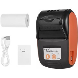 GOOJPRT PT-210 Portable Thermal Printer Handheld 58mm Receipt Printer for Retail Stores