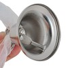 Silver Bell Place Tarjeteros para números de mesa, menú de