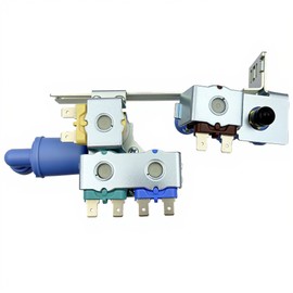 242253002 242102201 Refrigerator Ice Maker Water Inlet Valve Compatible with Frigidaire Electrolux Kenmore Crosley – Replaces 2689640, AP5669874, PS7321353, EAP7321353 – CFD DGH E23 Models