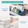 SUNLY Large Dish Drying Rack, Multipurpose 2 Tier Dish Racks