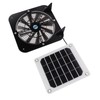 Solar Exhaust Fan 100W Solar Panel with 13.5inch Fan Waterproof