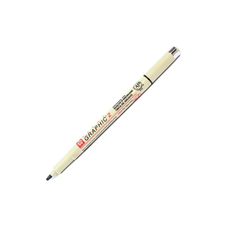 Sakura Pigma Graphic Pen 2.0mm Bulk Black