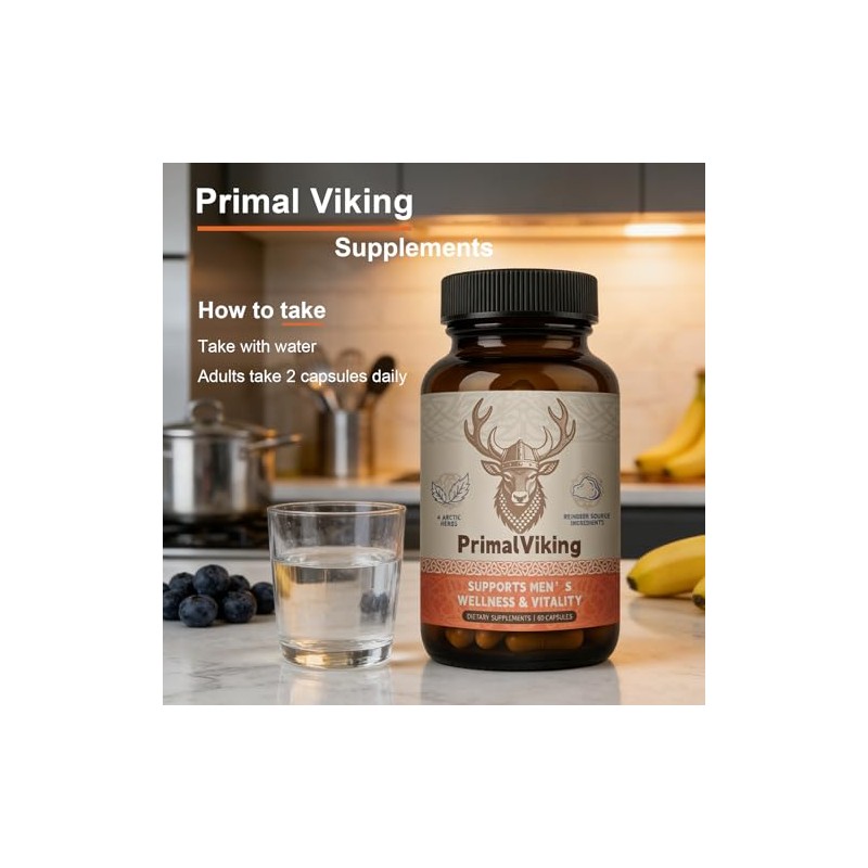 Vitality Supplement – Arctic Herb & Reindeer Organ Blend ，Daily