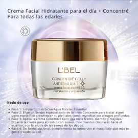 Set Concentré Crema Facial Antiedad Día  Noche Edad 50                                                                                                