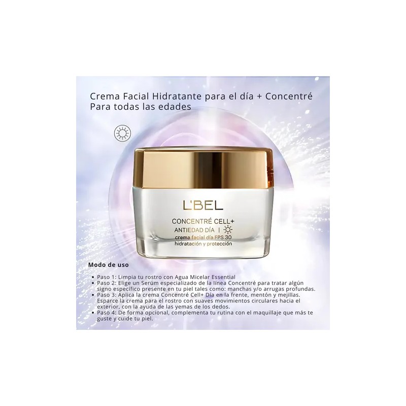 Set Concentré Crema Facial Antiedad Día Noche Edad 50