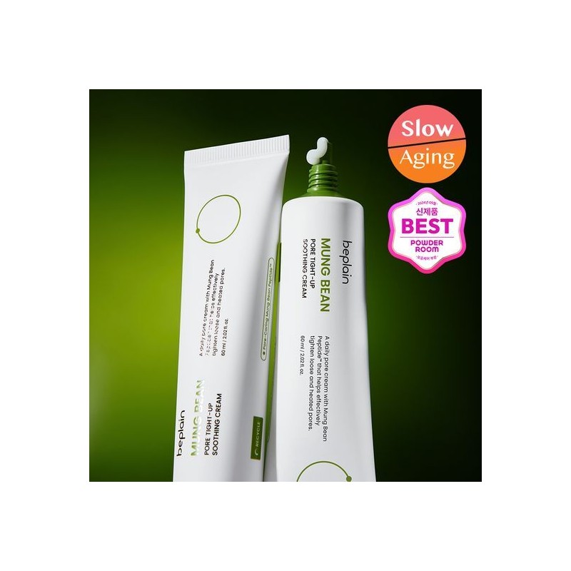 beplain Mung Bean Pore Tight Up Soothing Cream 60ml 1+1