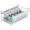 vacane Deeper Refrigerator Drawers, Adjustable Refrigerator Shelf 14-19.5 Inches Large