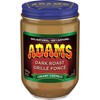 Adams 100% Natural Dark Roast Creamy Peanut Butter, 500g/17.5 oz