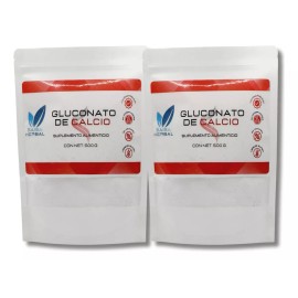 Saisa Herbal Gluconato De Calcio Bolsa Con 1 Kg. Sabor Natural