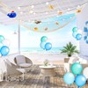 Ihvewuo 2 Pcs Fish Netting Decoration Beige Nautical Fish Net