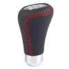 Gear Shift Knob 6 Speed, PU Leather Universal Car Auto/Manual