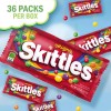 SKITTLES Original Summer Chewy Candy Packs, 36 Ct Bulk Candy
