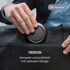 Ögon CD-Black Coin Organizer Metal Purse Black