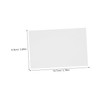 OHPHCALL 60pcs Blank Cards Double-Sided Business Card Stock Versatile for