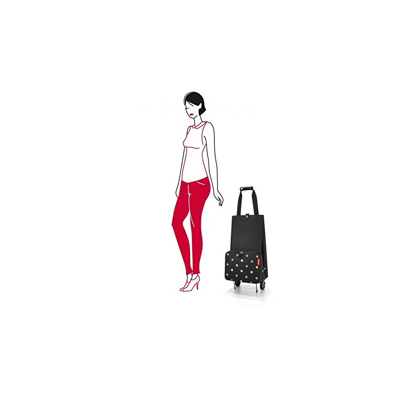 reisenthel foldabletrolley dots - Faltbarer, kompakter Einkaufswagen - einfach zu
