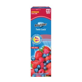 Boulder Gallon Storage Bags 40 Count