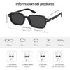 Gafas De Sol Rectangulares Con Estilo,Gafas De Sol Unisex De