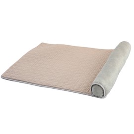 Unbranded Summer Dog Cooling Mat with Pillow Cooling Bed for Large Dogs Cats Sleeping Pads - Gray, M