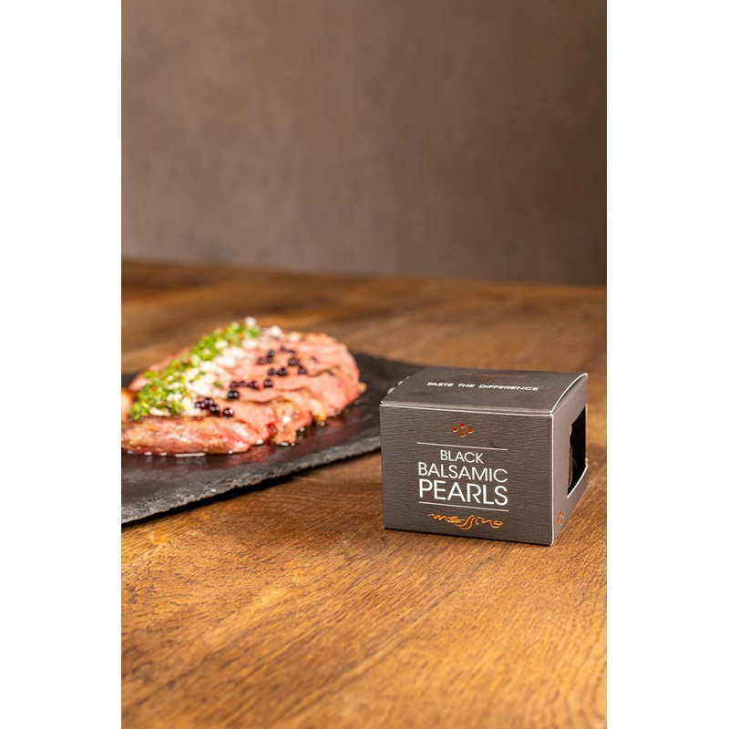 Messino Truffle Balsamic Pearls imported from Greece, 50ml